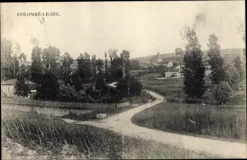 Ak Colombe le Sec Aube, Vue generale