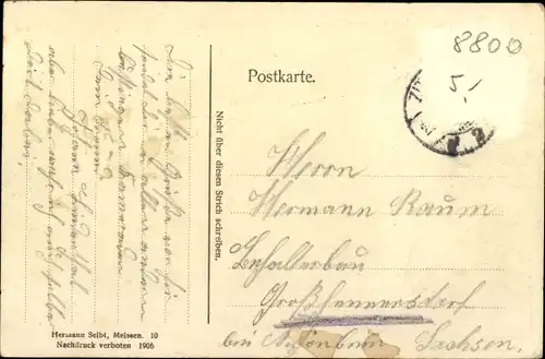 Ak Zittau in der Oberlausitz, Blick nach dem Töpferberg