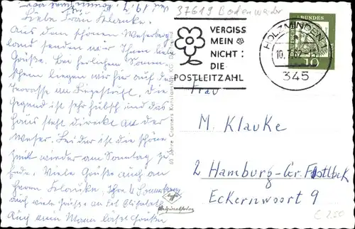 Ak Rühle Bodenwerder an der Weser, Dampferpartie, Siedlung, Wald