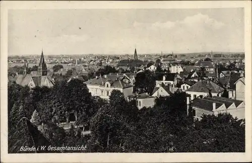 Ak Bünde in Westfalen, Gesamtansicht
