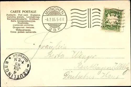 Ak München Bayern, Prinzregenten-Theater