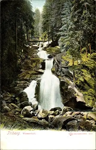 Ak Triberg im Schwarzwald, Wasserfall