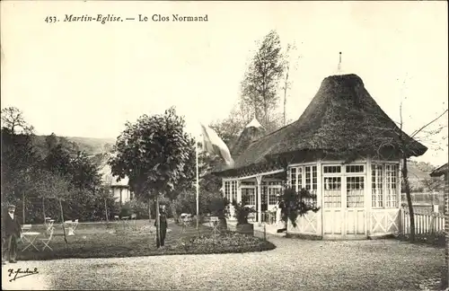 Ak Martin Eglise Seine Maritime, Le Clos Normand