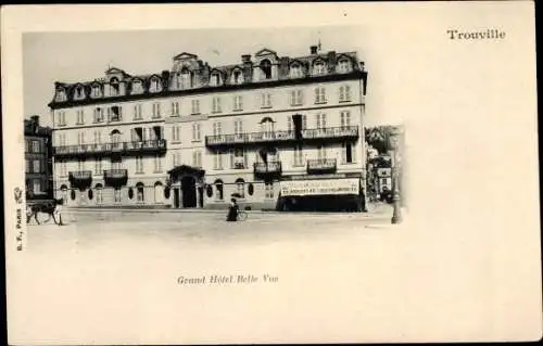 Ak Trouville Calvados, Grand Hôtel Bellevue