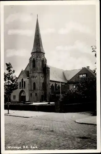 Ak Wolvega Friesland Niederlande, Kerk, Kirche