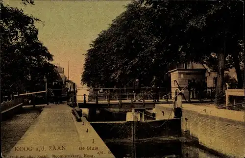 Ak Koog aan de Zaan Nordholland Niederlande, De Sluis