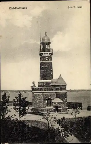 Ak Holtenau Kiel in Schleswig Holstein, Leuchtturm