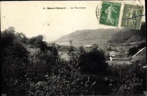 Ak Mesnil Esnard Seine Maritime, Le Tournique