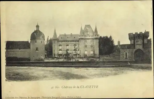Ak La Clayette Saône et Loire, Chateau