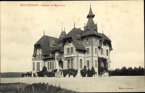 Ak Issy-l'Évêque Saône et Loire, Chateau de Montrifaut