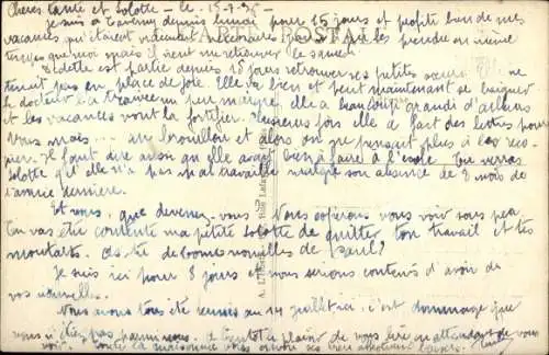 Ak Taverny Val d'Oise, La Mairie