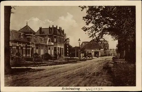 Ak Wolvega Friesland Niederlande, Rijkstraatweg