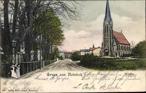 Ak Reinbek in Schleswig Holstein, Kirche