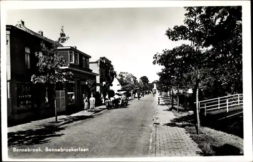 Ak Bennebroek Nordholland Niederlande, Bennebroekerlaan