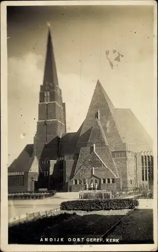 Ak Andijk Oost Medemblik Nordholland Niederlande, Geref. Kerk