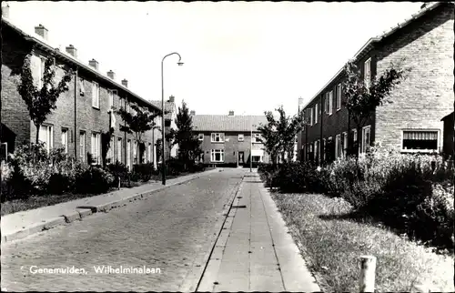 Ak Genemuiden Overijssel, Wilhelminalaan