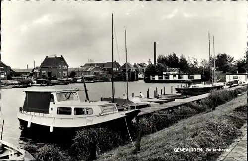 Ak Genemuiden Overijssel, Buitenhaven