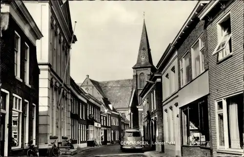 Ak Genemuiden Overijssel, Langestraat