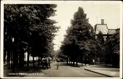 Ak Almelo Overijssel Niederlande, Wierdenschestraat