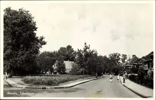 Ak Almelo Overijssel Niederlande, Tijhofslaan