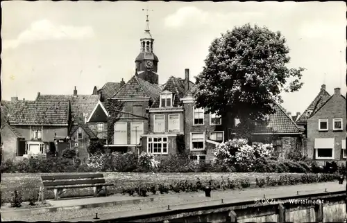 Ak Blokzijl Overijssel Niederlande, Wortelmarkt