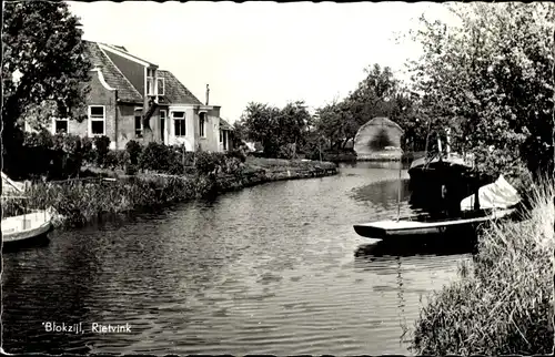 Ak Blokzijl Overijssel Niederlande, Rietvink