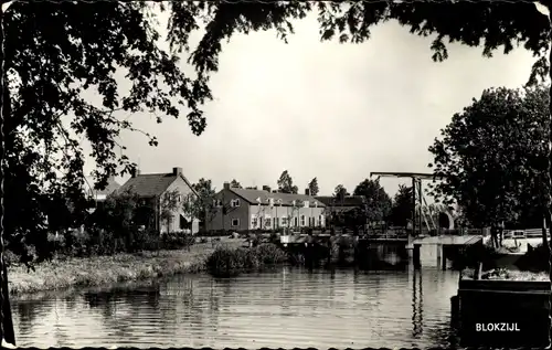 Ak Blokzijl Overijssel Niederlande, Brug