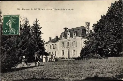 Ak Cande Maine et Loire, Chateau de la Briantals