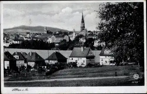 Ak Löbau in Sachsen, Gesamtansicht