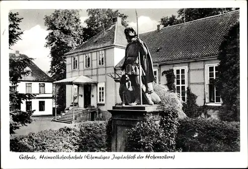 Ak Göhrde in Niedersachsen, Heimvolkshochschule, Ehem Jagdschloss