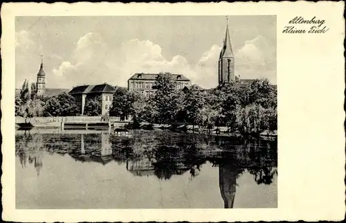 Ak Altenburg in Thüringen, Kleiner Teich