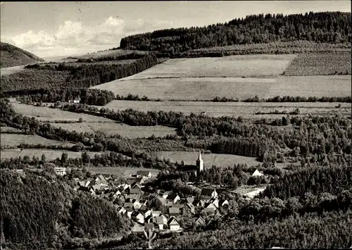 Ak Züschen Winterberg im Sauerland, Panorama