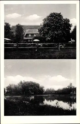 Ak Büchen im Herzogtum Lauenburg, Gasthaus und Pension Zur Dücker Schleuse