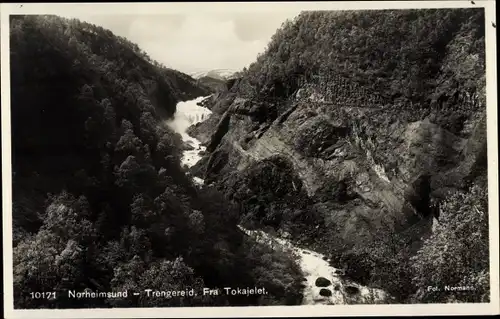 Ak Norheimsund Norwegen, Trengereid, Fra Tokajelet