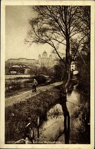 Ak Bern Stadt Schweiz, Bundeshaus