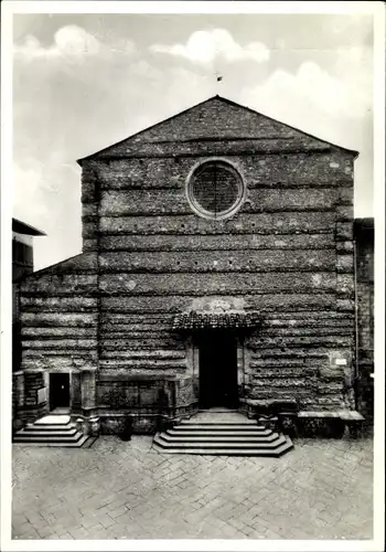 Ak Arezzo Toscana, Basilica di San Francesco