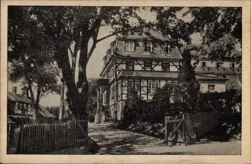 Ak Albrechts Suhl in Thüringen, Rittergut Aschenhof