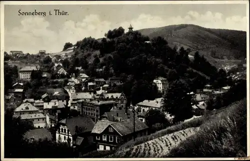 Ak Sonneberg in Thüringen, Panorama