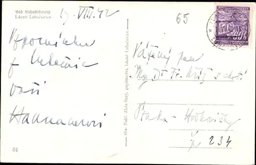 Ak Luhačovice Bad Luhatschowitz Region Zlin, Panorama