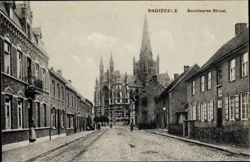Ak Dadizele Dadizeele Moorslede Westflandern, Becelaeres Straat