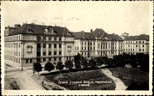 Ak Brno Brünn Region Südmähren Tschechien, Ceska Vysoka Skola Technika