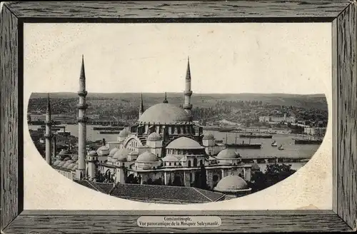 Passepartout Ak Konstantinopel Istanbul Türkei, Mosquée Suleymanie