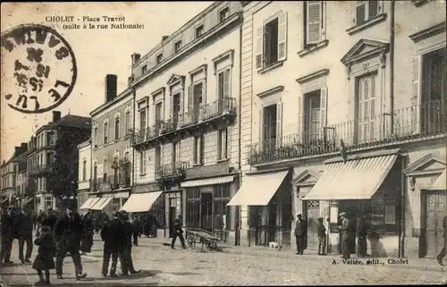 Ak Cholet Maine et Loire, Place Travot