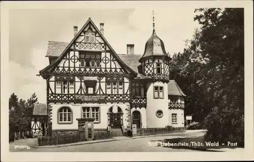 Ak Bad Liebenstein im Thüringer Wald, Post