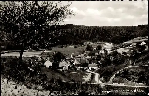 Ak Rengershausen Frankenberg Eder, Panorama