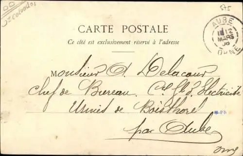 Ak Courseulles sur Mer Calvados, Place de Caen