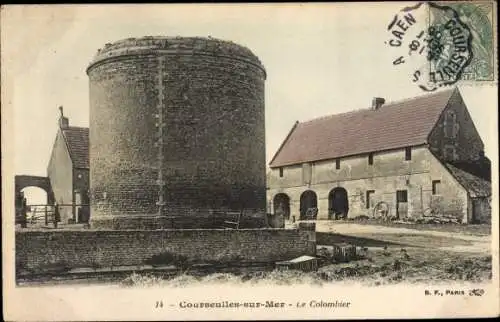 Ak Courseulles sur Mer Calvados, Le Colombier