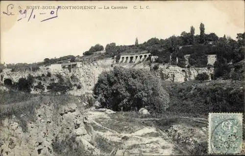 Ak Soisy sous Montmorency Val d’Oise, La Carrière