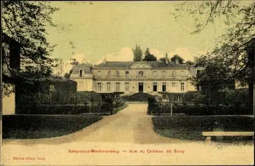 Ak Soisy sous Montmorency Val d’Oise, Vue du Château