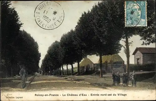 Ak Roissy en France Val d’Oise, Le Château d'Eau